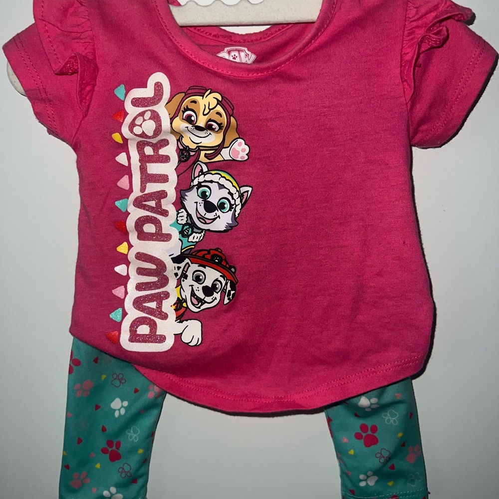 Pink Paw Patrol Toddler Outfit